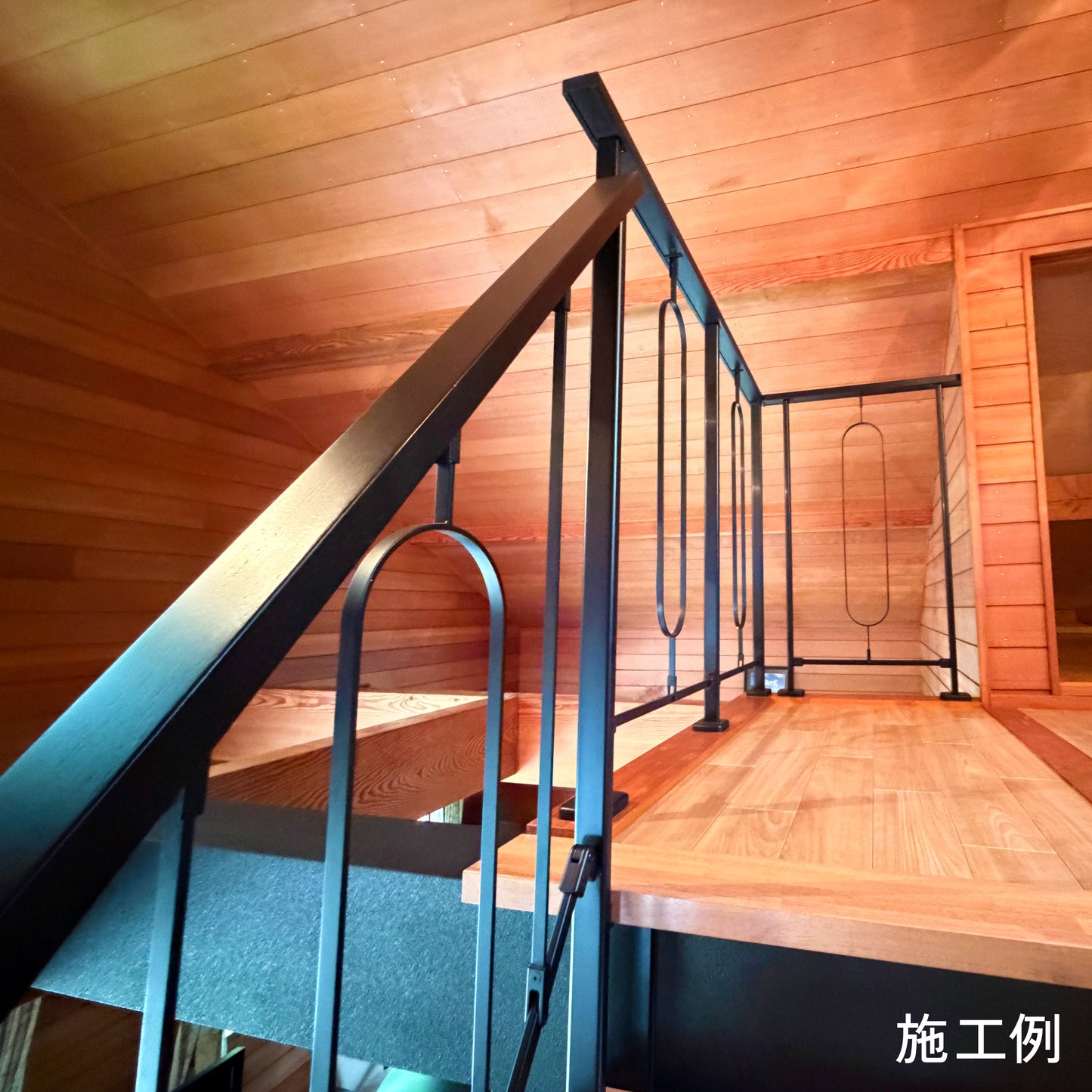 縦桟タイプ吹抜用子柱