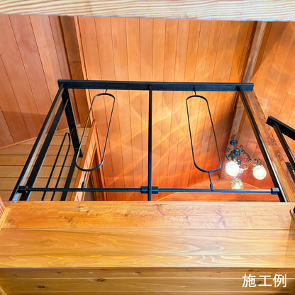 縦桟タイプ吹抜用子柱