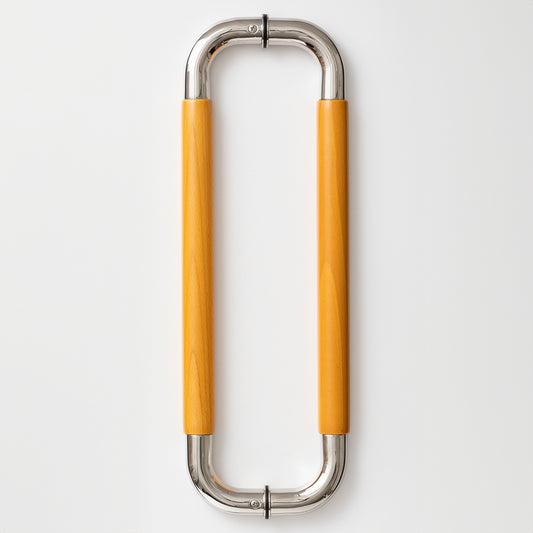 木製O型ハンドル鏡面450