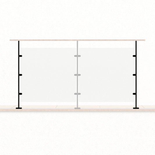 パネルタイプ 吹抜用親柱 スタート・エンド